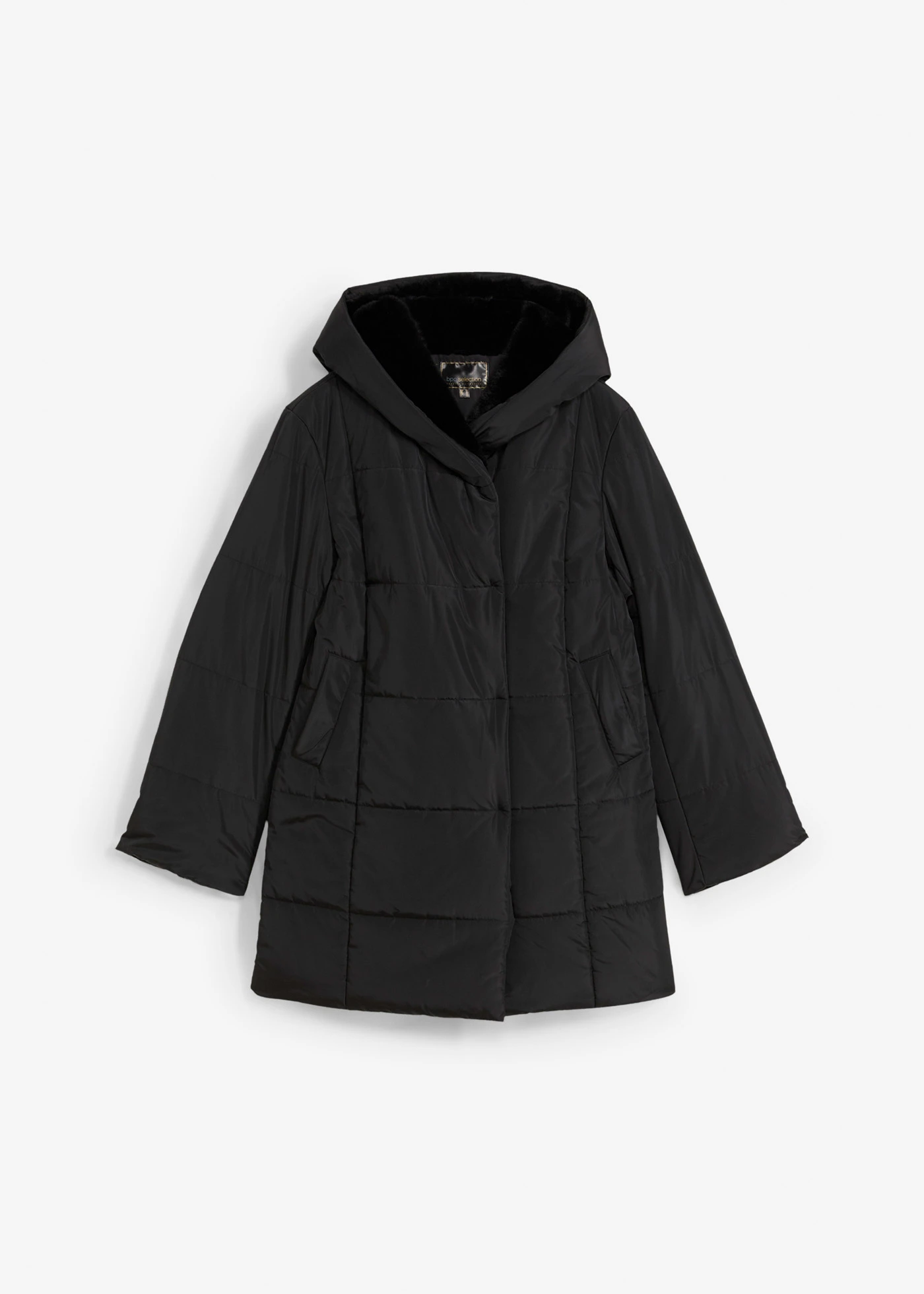 Doudoune avec doublure peluche • noir • Boutique bonprix