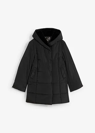 Doudoune avec doublure peluche • noir • Boutique bonprix