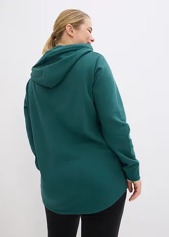 Ensemble de jogging avec sweat long et legging (2 pces), Couleur: noir-vert mat imprimé