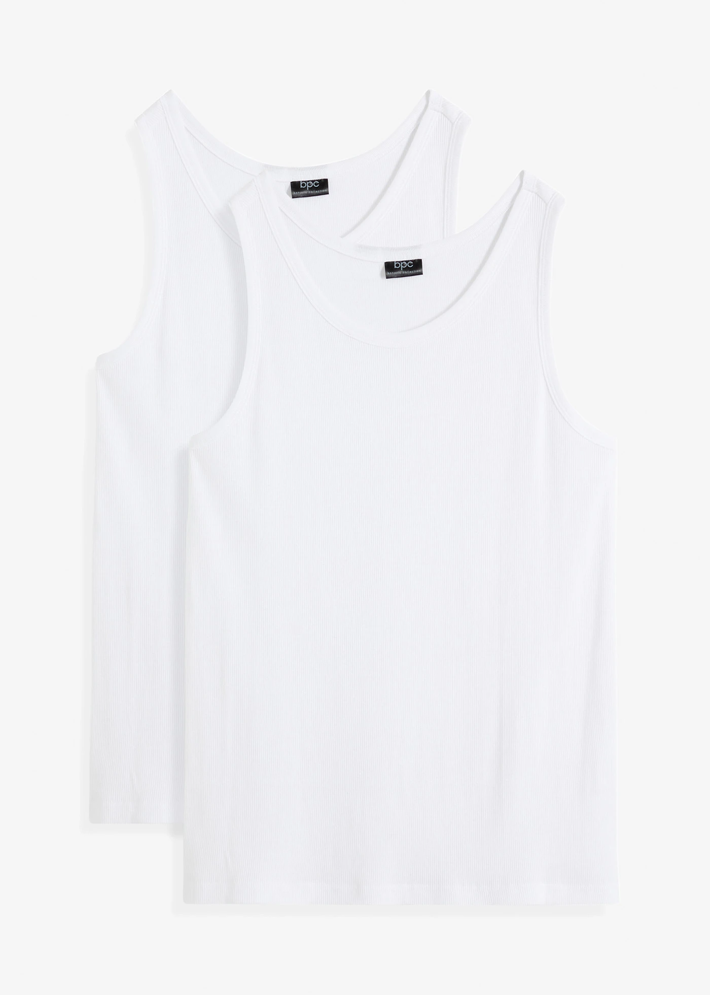 Hemd van biologisch katoen (set van 2) • wit • bonprix online shop