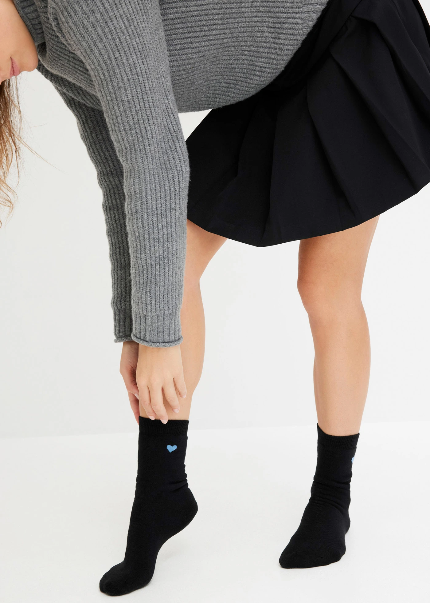 Thermosokken (6 paar) • zwart-mintgroen-soft apricot • bonprix online shop