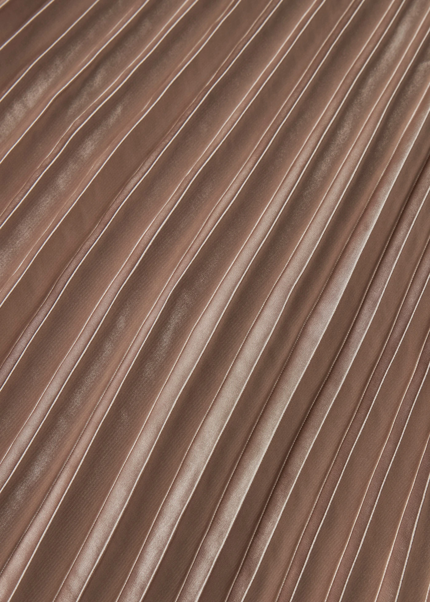 Jupe plissée en satin fin • gris pierre • Boutique bonprix