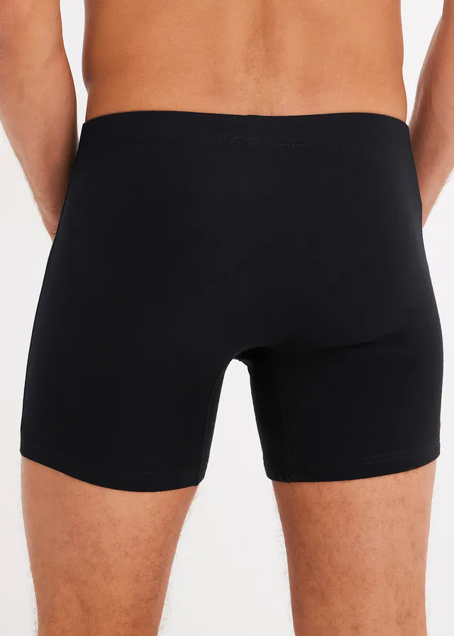 Lot de 5 boxers midi coton • noir • product-page.page-title-suffix