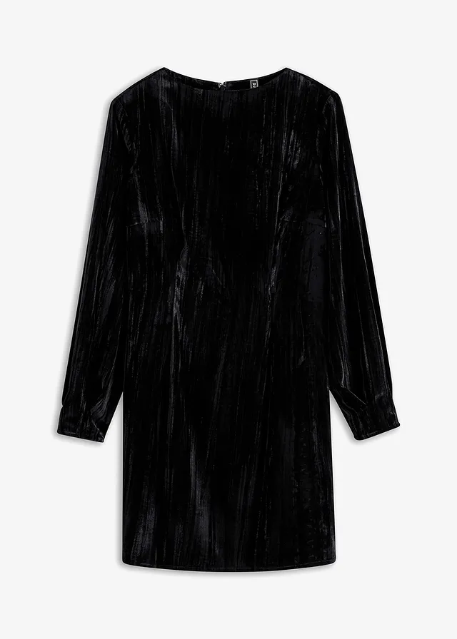 Robe courte en velours