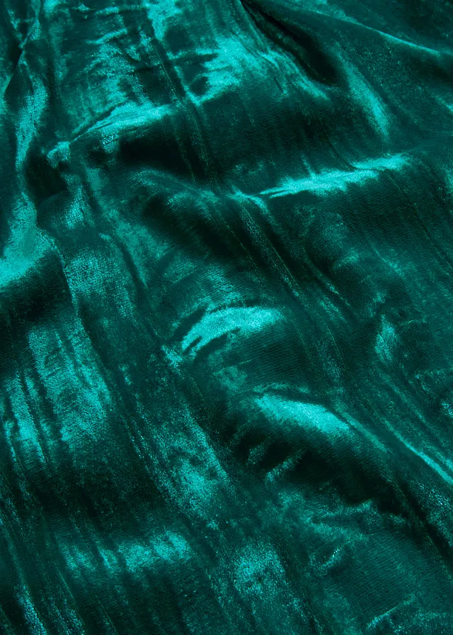 Robe courte en velours • vert aventurine • product-page.page-title-suffix