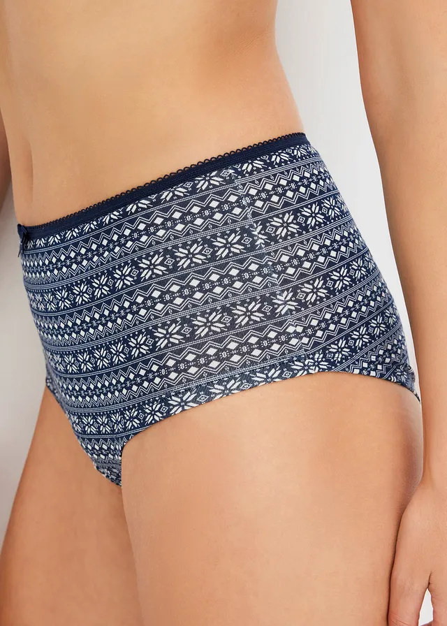 Maxi hipster met biologisch katoen (set van 4) • donkerblauw • product-page.page-title-suffix