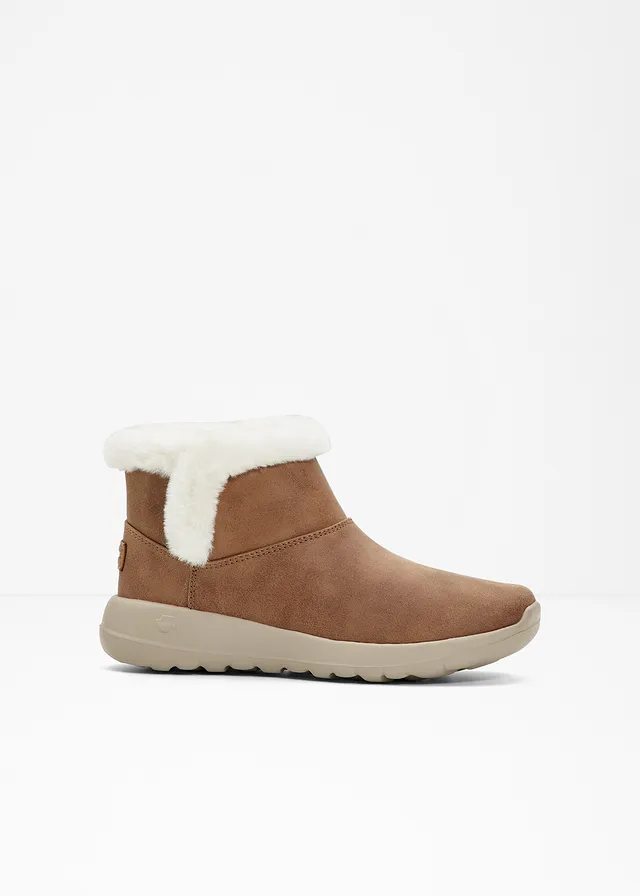 Skechers boots, Kleur: hazelnootbruin