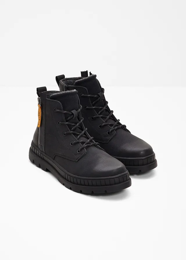 Bugatti veterboots, Kleur: zwart