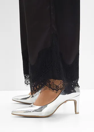 Pumps, Kleur: zilver metallic