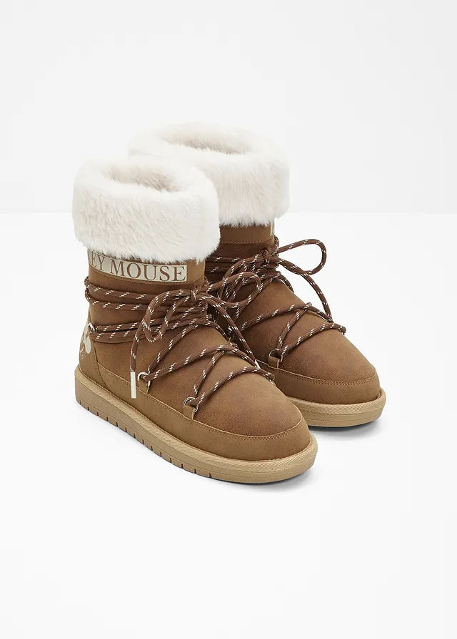 Boots lacées Disney Mickey Mouse • marron • product-page.page-title-suffix