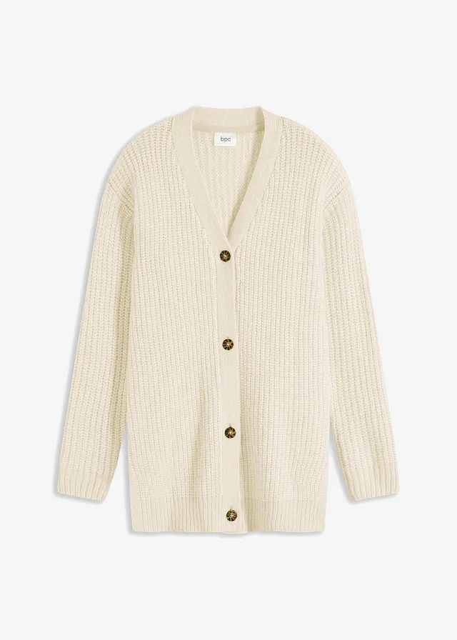 Vest met wol • crèmewit • bonprix online shop