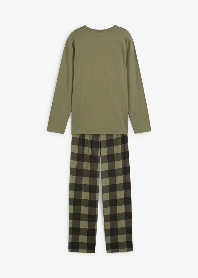 Pijama din bumbac organic 100% (set/2 piese)