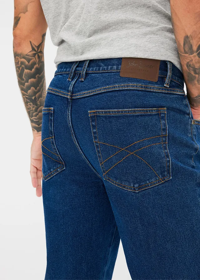 Jean droit classique • bleu foncé denim • product-page.page-title-suffix