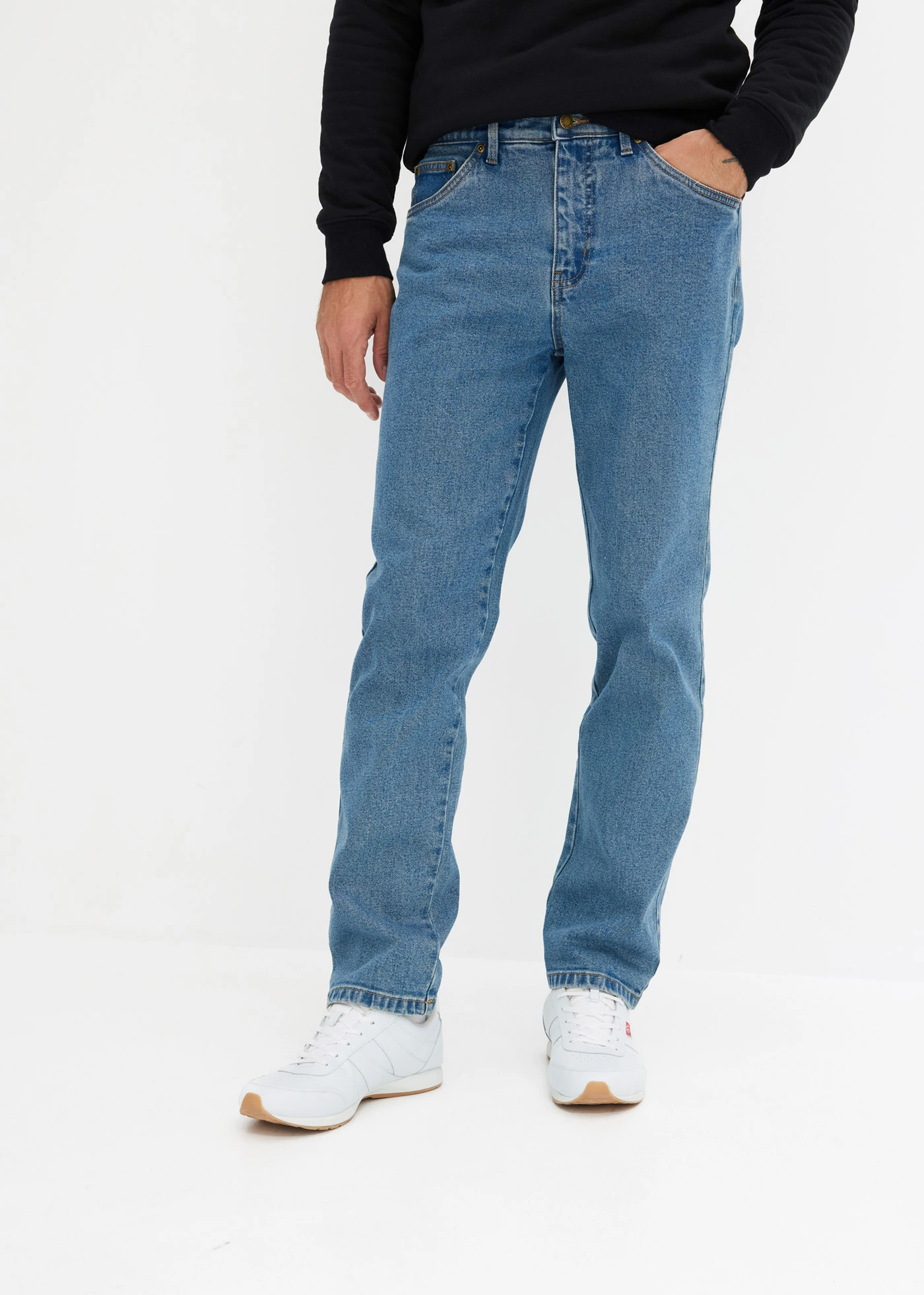 Džínsy Classic Fit, Straight • modrá denim • obchod bonprix