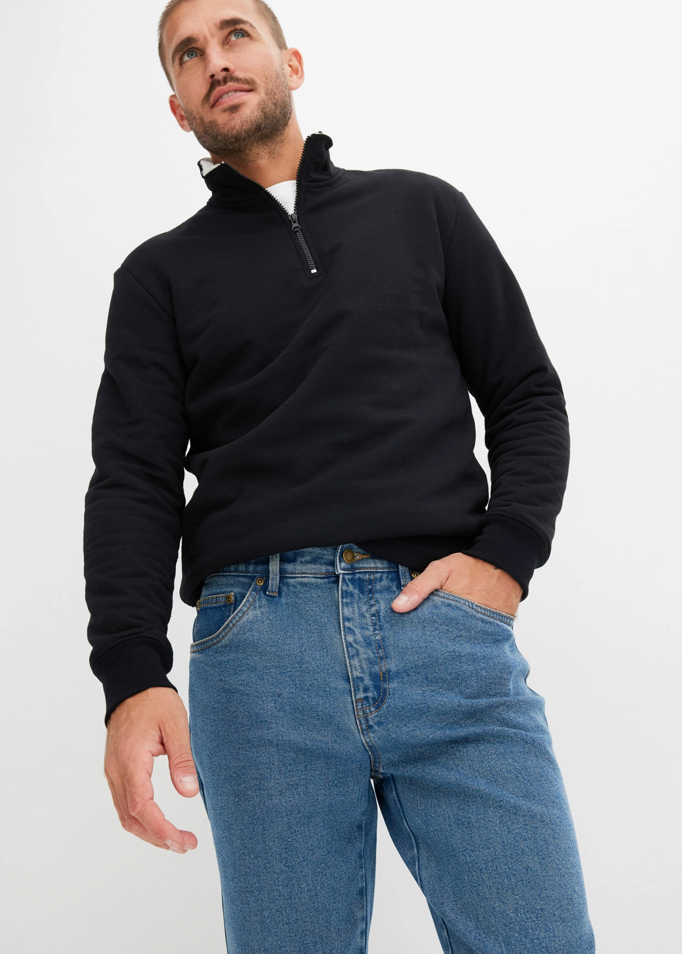 Džíny Classic Fit, Straight • modrý denim • bonprix obchod