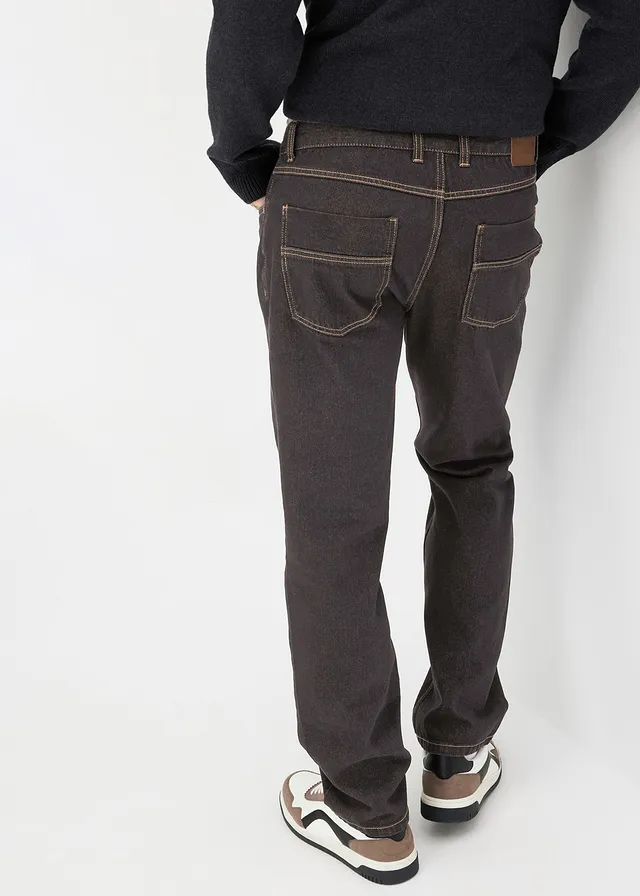 Jean droit, regular • marron foncé • product-page.page-title-suffix