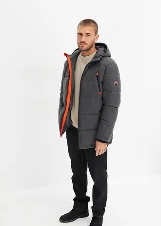 Veste technique imperméable • gris ardoise chiné • Boutique bonprix