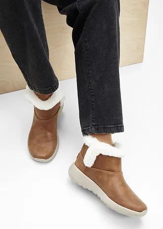 Kotníková obuv značky Skechers • oříškově hnědá • bonprix obchod