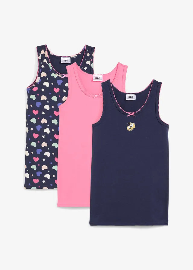 Maiou cu bumbac moale (set/3 buc.)