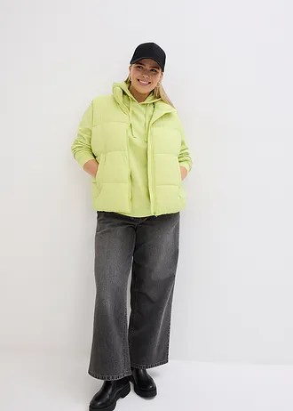 Mikina s kapucí, barva: mátově zelená