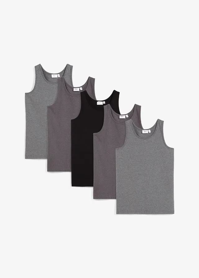 Maiou cu bumbac moale (set/5 buc.)