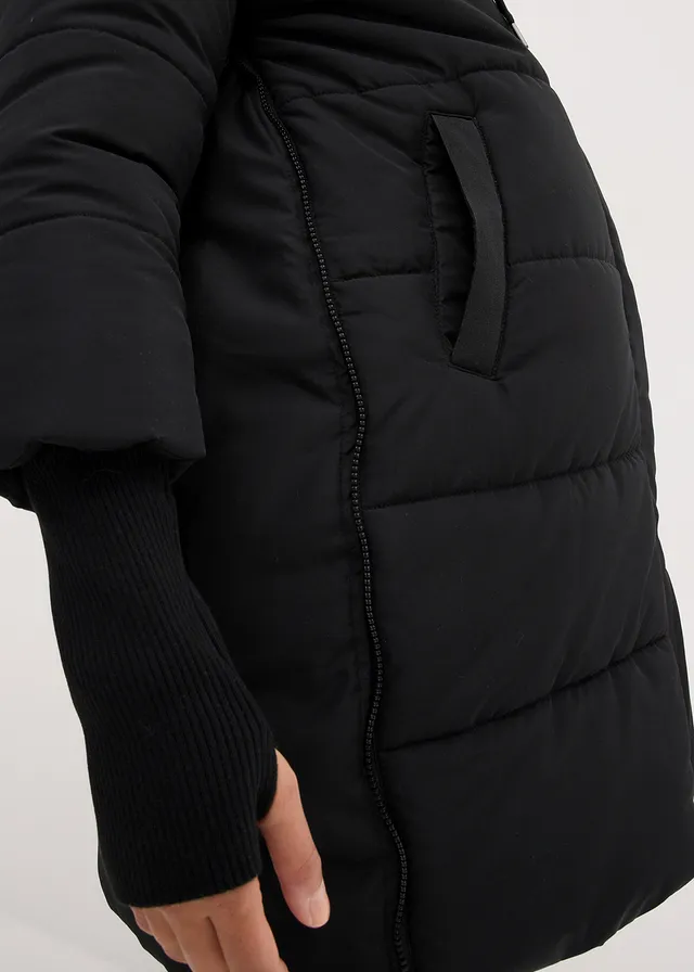 Manteau de grossesse 3-en-1 avec empiècement de portage • noir • product-page.page-title-suffix