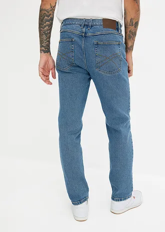 Blugi drepți, Classic Fit • albastru denim • magazin bonprix