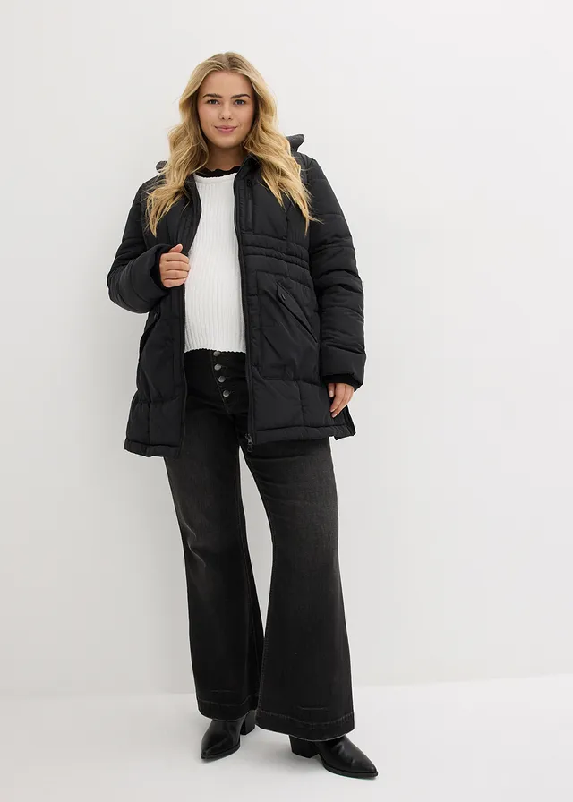 3-in-1 zwangerschapsjas/draagjas • zwart plus size • product-page.page-title-suffix