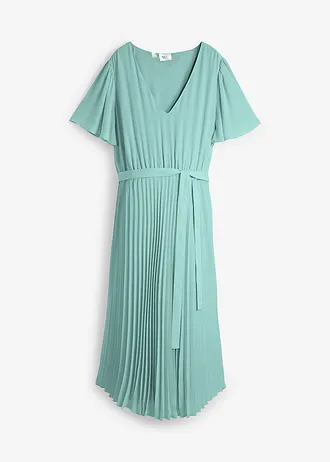 Zwangerschapsjurk van fijne georgette • saliegroen • bonprix online shop