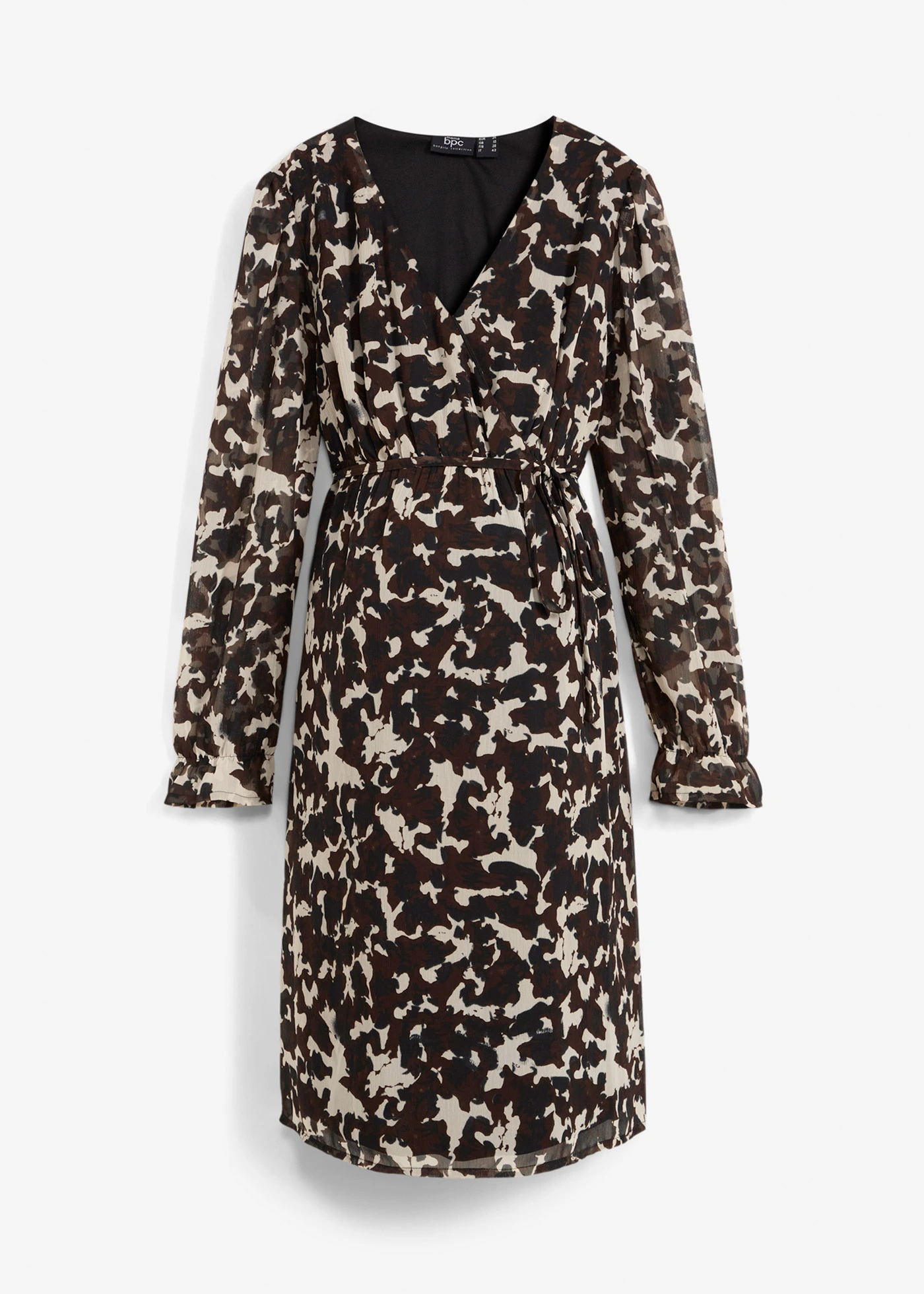 Těhotenské/kojicí šaty 2v1 • černá s grafickým potiskem • bonprix obchod