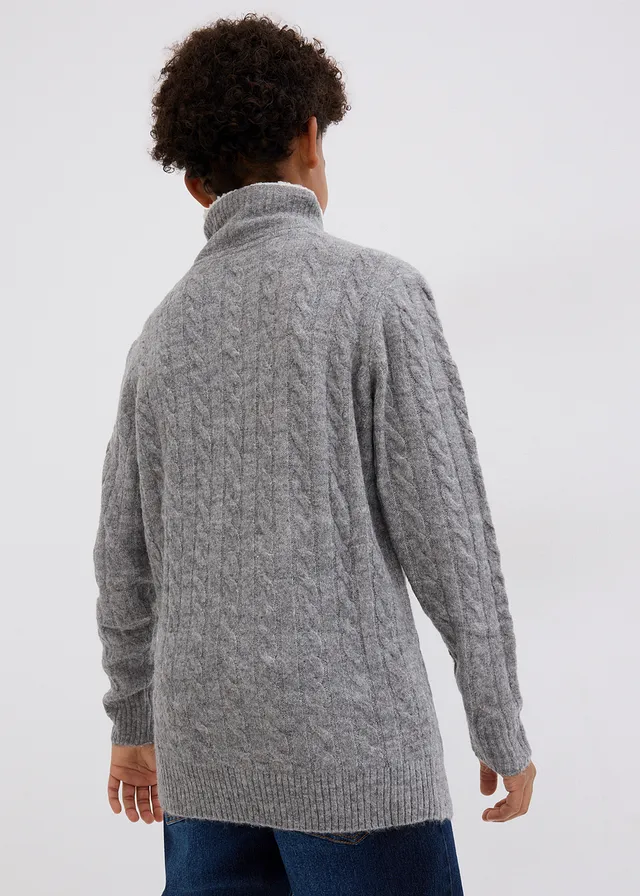 Pull camionneur • gris chiné chiné • product-page.page-title-suffix