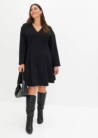 Mini jurk, Kleur: zwart