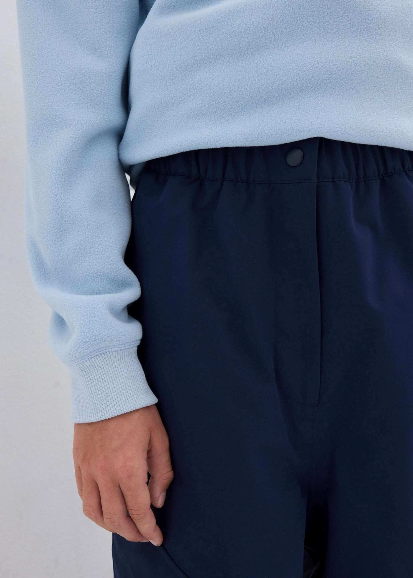 Pantalon cargo de ski imperméable et chaudement doublé • bleu foncé • Boutique bonprix