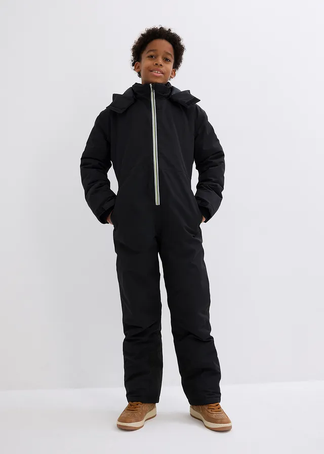 Combinaison de ski imperméable • noir imprimé • Boutique bonprix