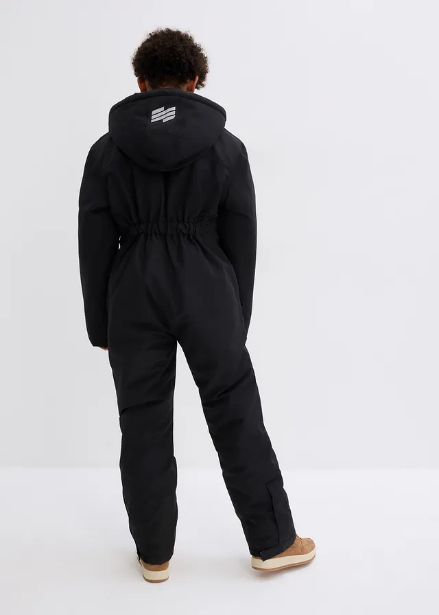 Kinderen sneeuwpak, Kleur: zwart