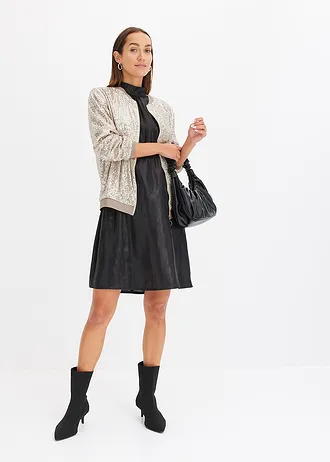 Bluzon s pajetkami • písková • bonprix obchod