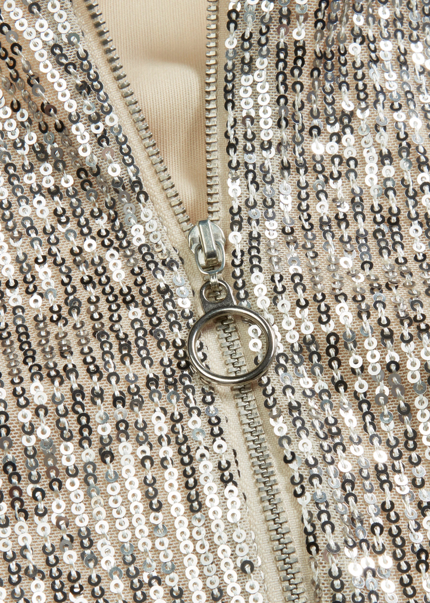 Bluzon s pajetkami • písková • bonprix obchod