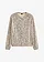 Bluzon s pajetkami, barva: písková