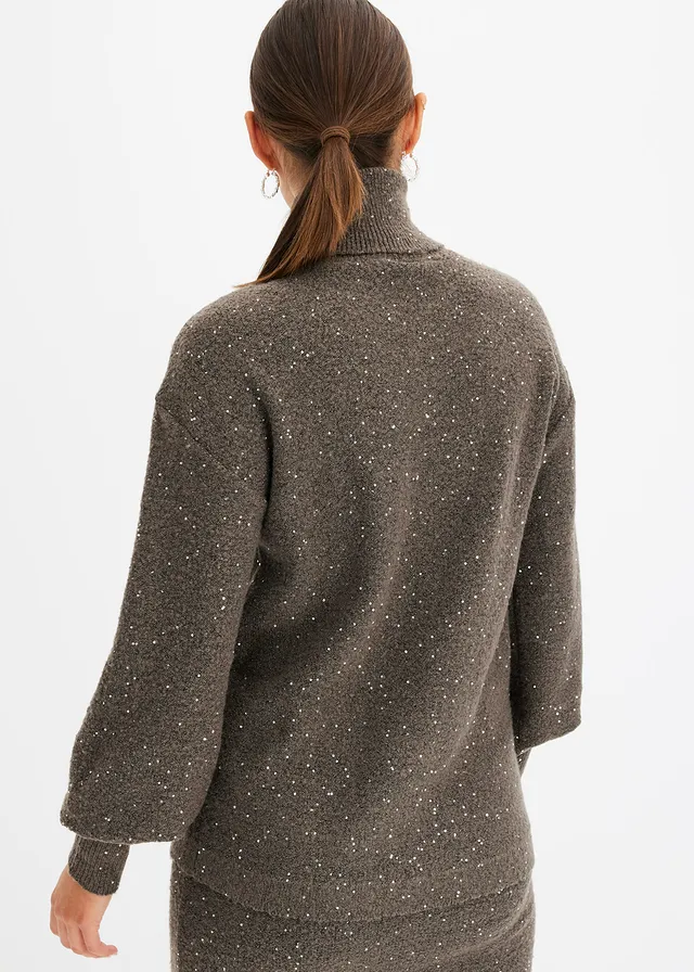 Pull, Couleur: marron