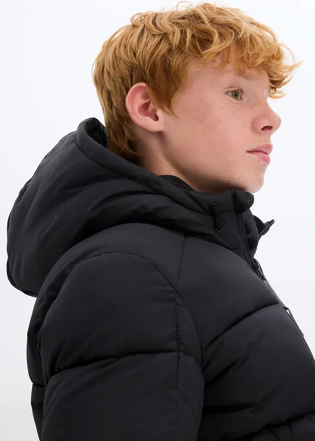 Doudoune chaude à capuche • noir • product-page.page-title-suffix