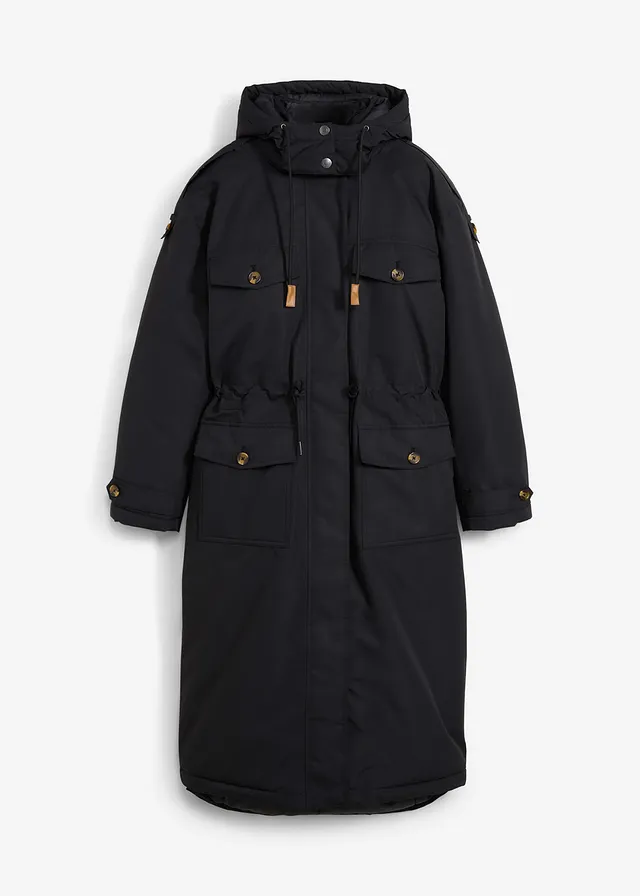 Zimný kabát, 2v1 vzhľad