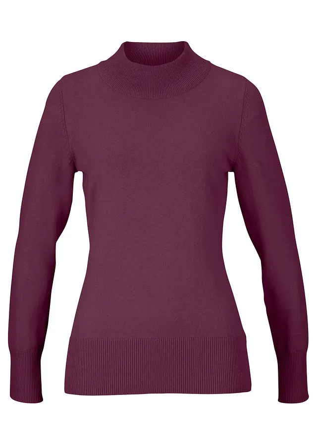 Cienki sweter • czarny bez • sklep bonprix