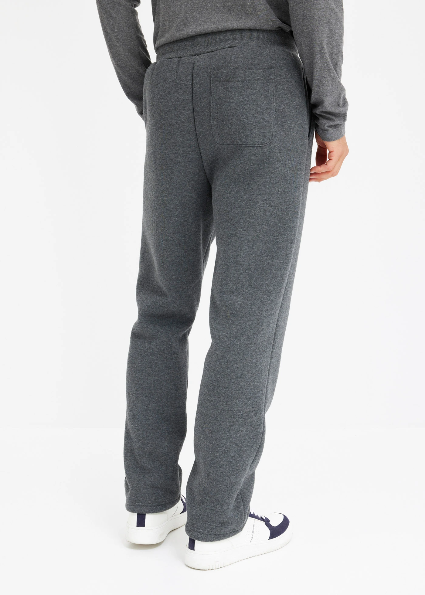 Pantalon de jogging avec doublure chaude • anthracite chiné • Boutique bonprix