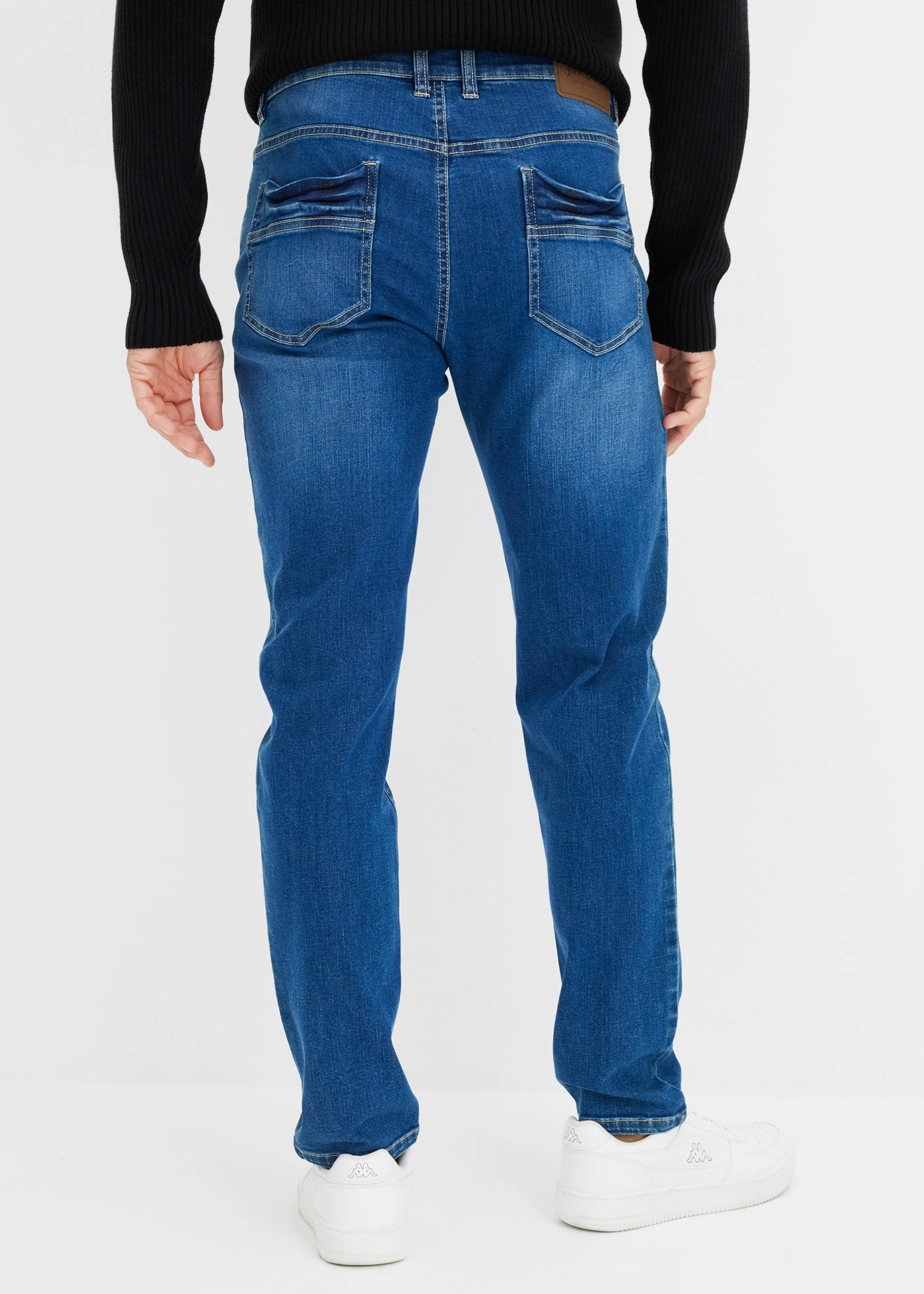 Strečové džínsy Regular Fit Tapered • modrá denim • obchod bonprix