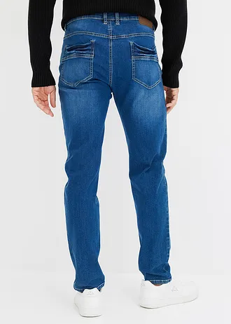 Strečové džínsy Regular Fit Tapered • modrá denim • obchod bonprix