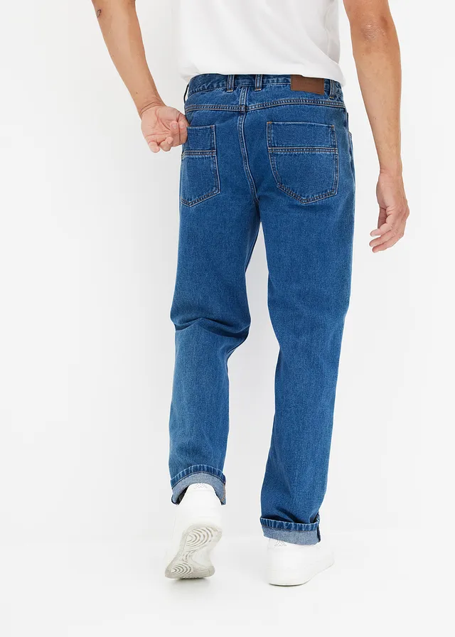 Regular fit jeans, straight • blauw denim • product-page.page-title-suffix