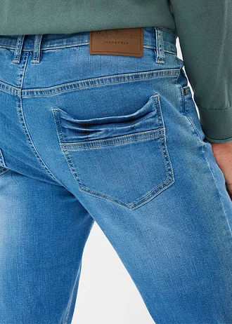 Strečové džínsy Regular Fit Tapered • svetlomodrá denim • obchod bonprix