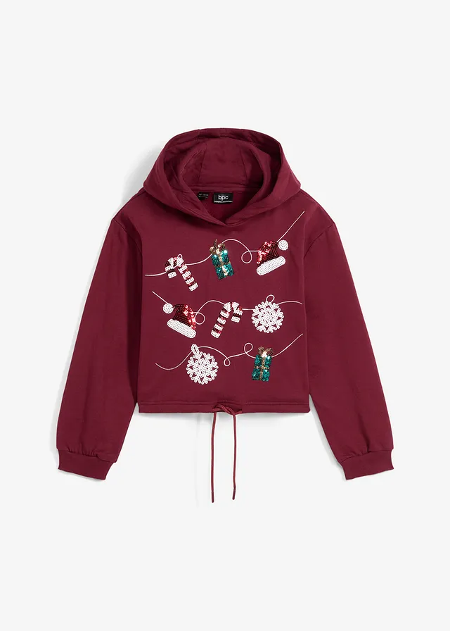 Mikina s kapucňou z čistej bio bavlny