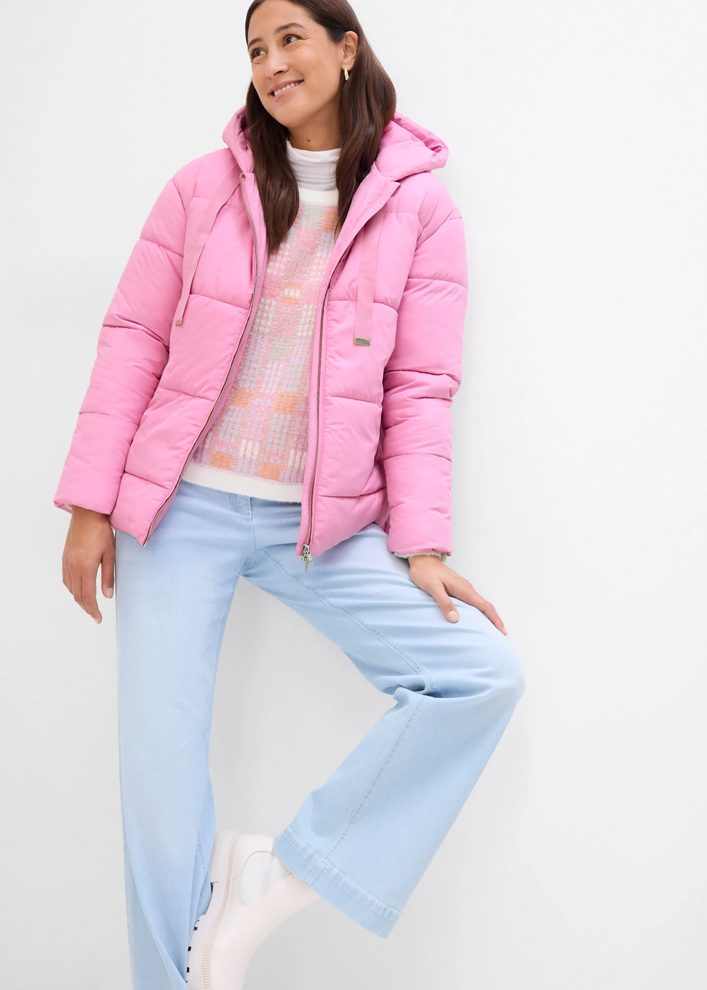 Bunda Oversize • ružovo cyklámenová • obchod bonprix