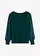 Svetr z jemné pleteniny z měkké viskózové směsi, barva: tmavě zelená